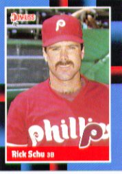 1988 Donruss Baseball Cards    432     Rick Schu